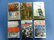 Lot de 6 ouvrages sur Verdun 1916-1917 militaria histoire récits témoignages