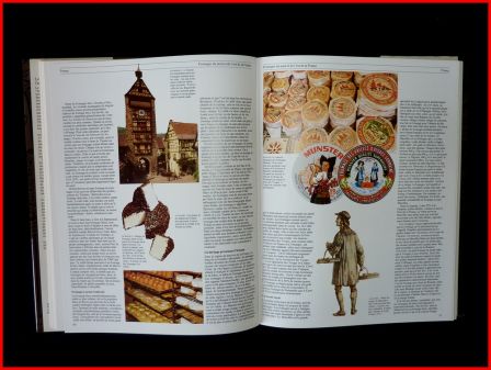 le guide mondial des fromages Nancy Eekhof-Stork éditions Oyez 1978 histoire recettes alliance avec les vins répartition géographique gastronomie