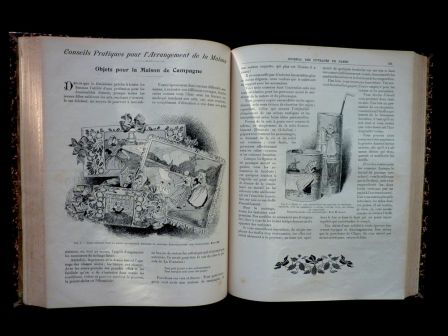 Le journal des ouvrages de dames et des arts féminins Laure Tedesco année 1906 reliée art mode broderie dentelles ameublement revue ancienne Le journal des ouvrages de dames et des arts féminins Laure Tedesco année 1906 reliée art mode broderie dentelles ameublement revue ancienne
