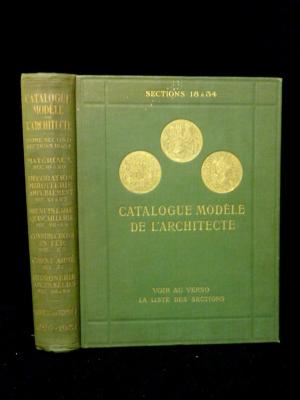 Pour 1929-1931 Catalogue modèle de l'architecture fournitures industrielles
