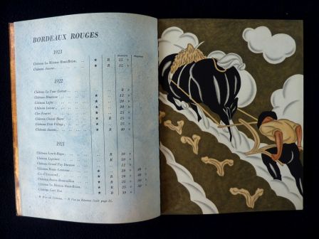 Catalogue des vins Nicolas année 1935 illustrations couleurs de Darcy liste des grands vins fins œnologie publicités Draeger Catalogue des vins Nicolas année 1935 illustrations couleurs de Darcy liste des grands vins fins œnologie publicités Draeger