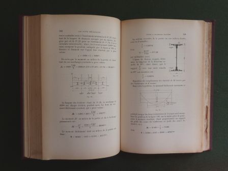 Traité pratique des ponts métalliques Pascal Librairie Polytechnique Béranger 1900 atlas 15 planches sciences techniques ouvrages d’art Traité pratique des ponts métalliques Pascal Librairie Polytechnique Béranger 1900 atlas 15 planches sciences techniques ouvrages d’art