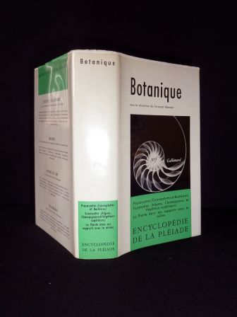 Pléiade Botanique NRF Gallimard 1960 collection encyclopédie de la Pléiade René 10ème volume Fernand Moreau sciences végétaux plantes nature, jan 2014 Pléiade Botanique NRF Gallimard 1960 collection encyclopédie de la Pléiade René 10ème volume Fernand Moreau sciences végétaux plantes nature