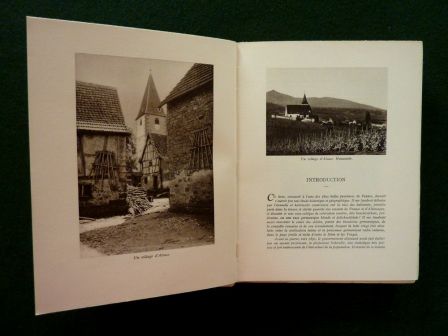 LAlsace de Hansi ditions Arthaud 1929 collection les beaux pays rgionalisme hliogravures gographie est de la France