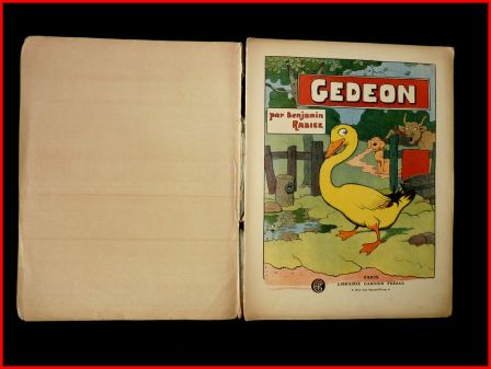 Benjamin Rabier 1923 Gédéon 2, juin 2013 Benjamin Rabier 1923 Gédéon 2