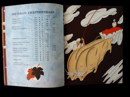 Catalogue des vins Nicolas année 1935 illustrations couleurs de Darcy liste des grands vins fins œnologie publicités Draeger Catalogue des vins Nicolas année 1935 illustrations couleurs de Darcy liste des grands vins fins œnologie publicités Draeger