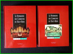 Le patrimoine des communes du Haut-Rhin 2 tomes éditions Flohic 1998 Alsace régionalisme arts monu