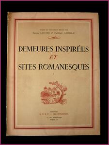 Demeures inspirées et sites romanesques tome 1 Raymond Lécuyer et Paul-Émile Cadilhac