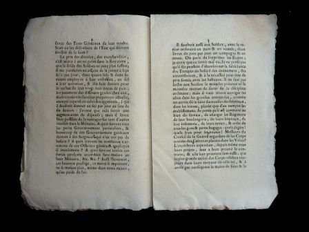 Lettre dun militaire aux tats-gnraux de 1789 documents anciens historiques militaria royaut rvolution franaise cahiers de dolances
