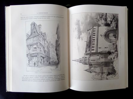 La Touraine et les bords de Loire collection La Vieille France Albert Robida éditions Inter-Livres dessins lithographies régionalisme La Touraine et les bords de Loire collection La Vieille France Albert Robida éditions Inter-Livres dessins lithographies régionalisme