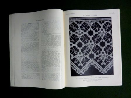 Le crochet 1ère série Thérèse de Dillmont bibliothèque D.M.C. planches broderie crochet tricot dentelles macramé aiguilles Le crochet 1ère série Thérèse de Dillmont bibliothèque D.M.C. planches broderie crochet tricot dentelles macramé aiguilles