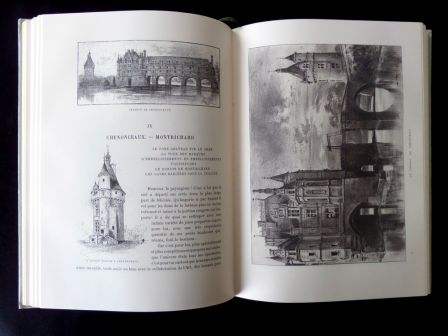 La Touraine et les bords de Loire collection La Vieille France Albert Robida éditions Inter-Livres dessins lithographies régionalisme La Touraine et les bords de Loire collection La Vieille France Albert Robida éditions Inter-Livres dessins lithographies régionalisme