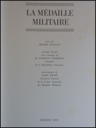 La médaille militaire Michel Massian éditions Neuf 1972 militaria tirage nominatif sous emboitage décorations armée guerre La médaille militaire Michel Massian éditions Neuf 1972 militaria tirage nominatif sous emboitage décorations armée guerre
