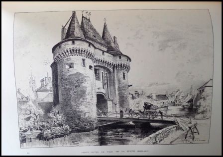 La Touraine et les bords de Loire collection La Vieille France Albert Robida éditions Inter-Livres dessins lithographies régionalisme La Touraine et les bords de Loire collection La Vieille France Albert Robida éditions Inter-Livres dessins lithographies régionalisme