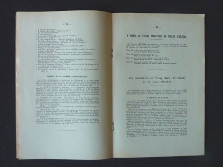 Bulletin trimestriel de la Société Archéologique et Historique de l’Orléanais tome 1 numéro 1 année 1959 régionalisme histoire archéologie, oct 2013 Bulletin trimestriel de la Société Archéologique et Historique de l’Orléanais tome 1 numéro 1 année 1959 régionalisme histoire archéologie