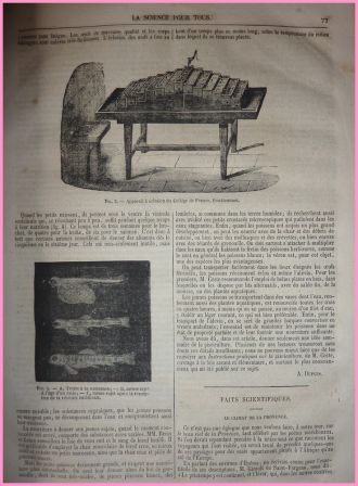 La science pour tous année 1856 journal illustré astronomie botanique géographie industrie médecine zoologie techniques, sep 2013 La science pour tous année 1856 journal illustré astronomie botanique géographie industrie médecine zoologie techniques