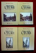 Dictionnaire historique des communes de l'Eure Charpillon Abbé Caresme 4 tomes
