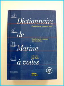 Dictionnaire de marine à voiles Pâris de Bonnefoux mer bateaux navires marins voiliers