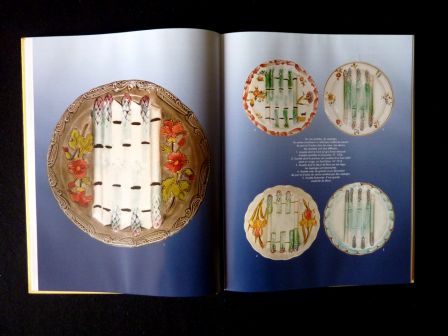 Artichauts et asperges en barbotine Maryse Bottero éditions Massin 2006 faïence porcelaine collection Saint-Clément Orchies Saint-Uze Quimper Malicorne, nov 2013 Artichauts et asperges en barbotine Maryse Bottero éditions Massin 2006 faïence porcelaine collection Saint-Clément Orchies Saint-Uze Quimper Malicorne