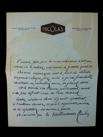 Catalogue des vins Nicolas année 1935 illustrations couleurs de Darcy liste des grands vins fins œnologie publicités Draeger Catalogue des vins Nicolas année 1935 illustrations couleurs de Darcy liste des grands vins fins œnologie publicités Draeger