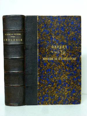 1908 édition originale Géologie Stanislas Meunier Vuibert & Nony sciences minéralogie Terre