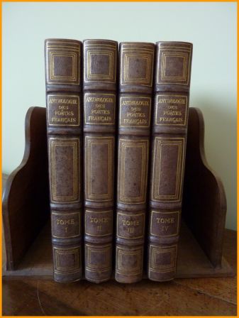Anthologie des poètes français Fernand Mazade Librairie de France 4 tomes 1928 littérature poésie Anthologie des poètes français Fernand Mazade Librairie de France 4 tomes 1928 littérature poésie
