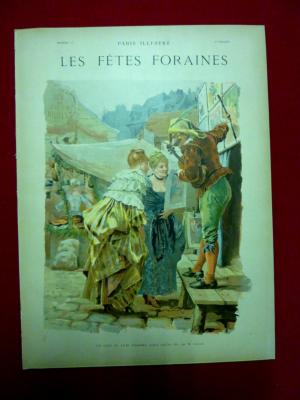 Les fêtes foraines revue Paris illustré Lahure Baschet 