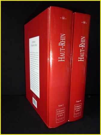 Le patrimoine des communes du Haut-Rhin 2 tomes ditions Flohic 1998 Alsace rgionalisme arts monuments architecture