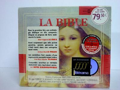 Coffret 10 CD Frémeaux & Associés La Bible ancien et nouveau testament religion 