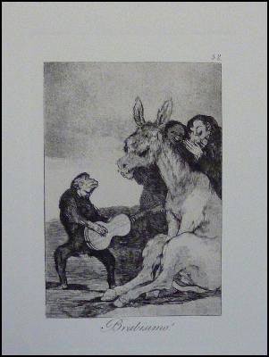 Francisco Goya Los Caprichos Éditions d'art Jean de Bonnot eaux-fortes