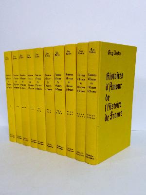 Guy Breton Histoires d’amour de l’histoire de France  littérature historique royauté 