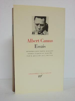 Albert Camus Essais NRF Gallimard Bibliothèque de la Pléiade