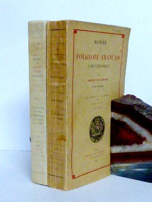 Arnold van Gennep Manuel de folklore français contemporain Du berceau à la tombe ethnographie anthropologie sociologie culture traditions 1