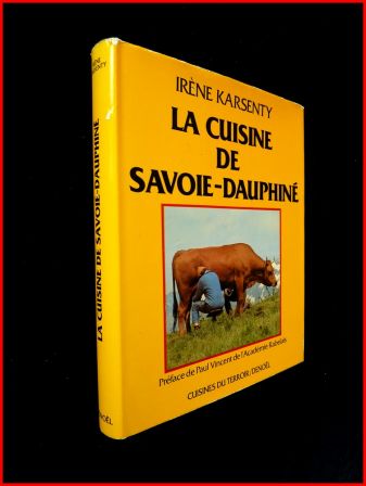 La cuisine de Savoie Dauphin couverture et dos