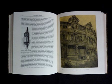 La Normandie Alfred Robida collection la Vieille France ditions de Crmille 1992 dessins lithographies rgionalisme gographie