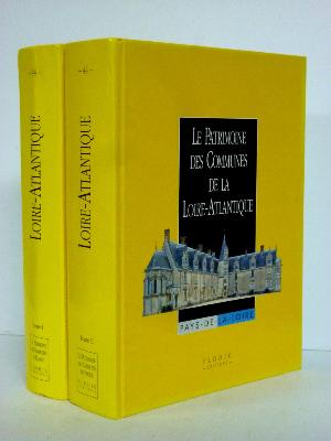 1999 Le patrimoine des communes de la Loire-Atlantique éditions Flohic Pays de Loire régionalisme arts monuments architecture patrimoine 