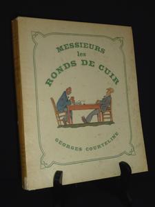 Georges Courteline Messieurs les ronds de cuir édition sur Alfa Navarre numérotée Nouvelle Librai