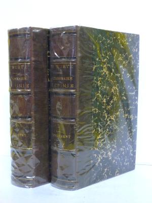 Charles Adolphe Wurtz Supplément au dictionnaire de chimie pure et appliquée sciences 