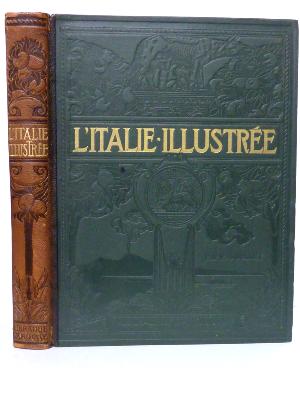 Géographie L’Italie illustrée Pierre Jousset Librairie Larousse cartonnage Souze Europe Méditerranée voyage photographies 