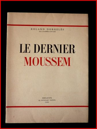 Le dernier moussem Dorgels couverture