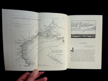 Les villes mortes du Golfe de Lyon Charles Lenthéric éditions dart Jean de Bonnot 1989 régionalisme Méditerranée