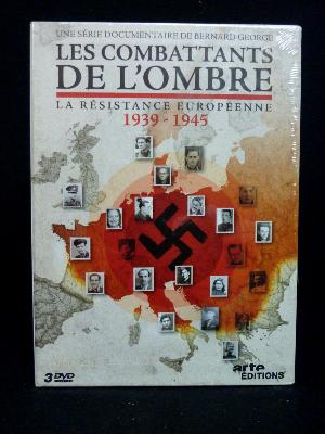 Arte éditions coffret DVD Les combattants de l’ombre la résistance européenne 1939-1945 histoire WWII Allemagne nazie documentaire occupation militaria