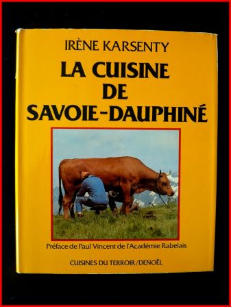 La cuisine de Savoie Dauphiné couverture 1