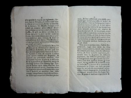 Lettre dun militaire aux tats-gnraux de 1789 documents anciens historiques militaria royaut rvolution franaise cahiers de dolances