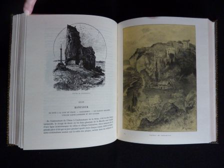 La Normandie Alfred Robida collection la Vieille France ditions de Crmille 1992 dessins lithographies rgionalisme gographie