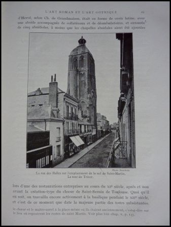 Tours Paul Vitry ditions Laurens 1912 collection les villes dart clbres 113 gravures et photographies rgionalisme Val de Loire