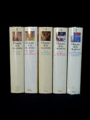 Histoire de la vie privée 5T Georges Duby Philippe Ariès