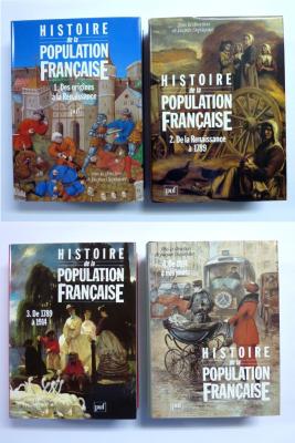 Histoire de la population française Jacques Dupâquier Presses Universitaires de France démographie