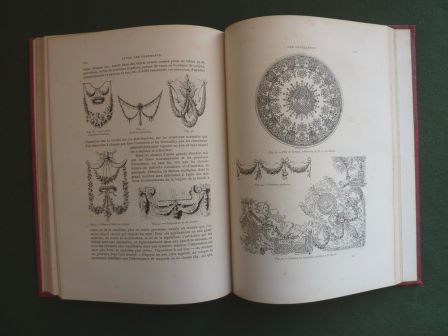 tude des ornements Jules Passepont bibliothque des arts dcoratifs Librairie Rouam 1896 dauphins cailles bucrnes guirlandes flots grecs