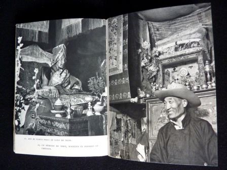 Tibet secret Fosco Maraini éditions Arthaud Paris Grenoble 1954 collection exploration numéro 4 héliogravures Asie voyage découverte